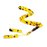 Yellow Resin Tasbih 33 Prayer Beads Arabic Bracelet Muslim Misbaha