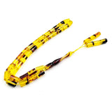 Yellow Resin Tasbih 33 Prayer Beads Arabic Bracelet Muslim Misbaha