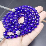 8mmx 99 Tasbih with Metal Tassel Prayer Beads Muslim Rosary
