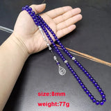 8mmx 99 Tasbih with Metal Tassel Prayer Beads Muslim Rosary