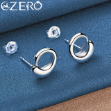 ALIZERO 925 Silver Water Drop Set Wedding Party Jewelry