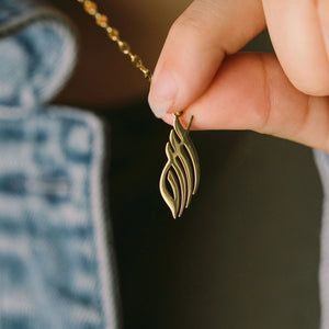 Women Stainless Steel Islamic Allah Necklace