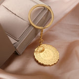 Allah Pendant Necklace for Women Stainless Steel Keychain Jewelry