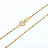 925 Silver Necklace Chain 400MM+50MM Snake Chain Plated For Pendant