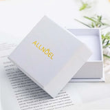 925 Silver Pendant Necklace Yellow Zircon Fine Jewelry Gift