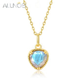 925 Sterling Silver Heart Pendant Labaradorite Fine Jewelry