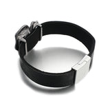 Crystal Charm Leather Bracelet for Women with Magnetic Clasp