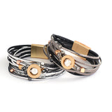 Multilayer Wrap Bracelet Bangle Statement Jewelry