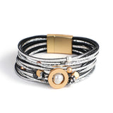 Multilayer Wrap Bracelet Bangle Statement Jewelry