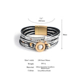 Multilayer Wrap Bracelet Bangle Statement Jewelry