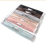 Feather Charm Leather Bracelet Multilayer Bohemian Wide Bracelet Women