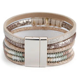 Bohemian Multilayer Charm Bracelet for Women