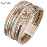 Bohemian Multilayer Charm Bracelet for Women