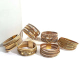 Khaki Leather Wrap Bracelet for Women Boho Magnet Clasp Crystal Chain