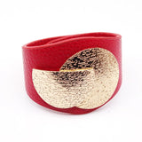 Punk Sun Moon Leather Bracelet Women Charm Wrap Bracelets Bangle Party Jewelry
