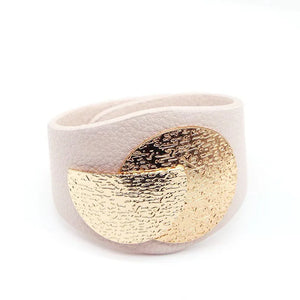 Punk Sun Moon Leather Bracelet Women Charm Wrap Bracelets Bangle Party Jewelry