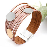 Boho Multilayer Leather Bracelet for Women