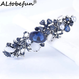 Crystal Floral Hairpins for Women Girls Hair Clips AE010