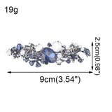 Crystal Floral Hairpins for Women Girls Hair Clips AE010