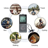 Portable AM FM Radio with Headphones