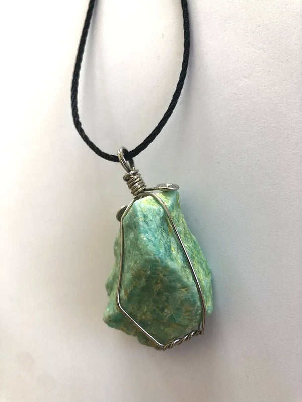 Amazonite Stone Necklace - Harmony in Relationships