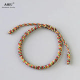 3PCS Tibetan Lucky Charm Bracelets Red Rope Bracelet