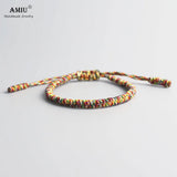 3PCS Tibetan Lucky Charm Bracelets Red Rope Bracelet