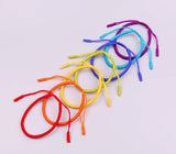 7pcs Tibetan Buddhist Lucky Woven Bracelets & Bangles For Women Men