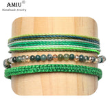 Boho Weave Friendship Bracelet Set