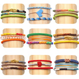 Boho Weave Friendship Bracelet Set