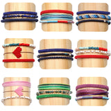 Boho Weave Friendship Bracelet Set