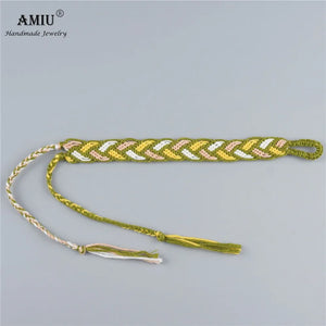 Colorful Friendship Bracelets Woven Cotton Friendship Bracelets