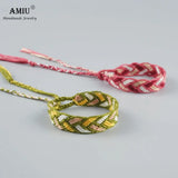 Colorful Friendship Bracelets Woven Cotton Friendship Bracelets