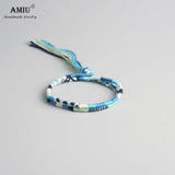 Vintage Woven Cotton Boho Choker Necklace