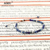 Tibetan Stone Beads Stretch Bracelet Yoga Chakra Crystal Bead Bracelet