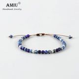 Tibetan Stone Beads Stretch Bracelet Yoga Chakra Crystal Bead Bracelet