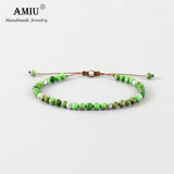 Tibetan Stone Beads Stretch Bracelet Yoga Chakra Crystal Bead Bracelet