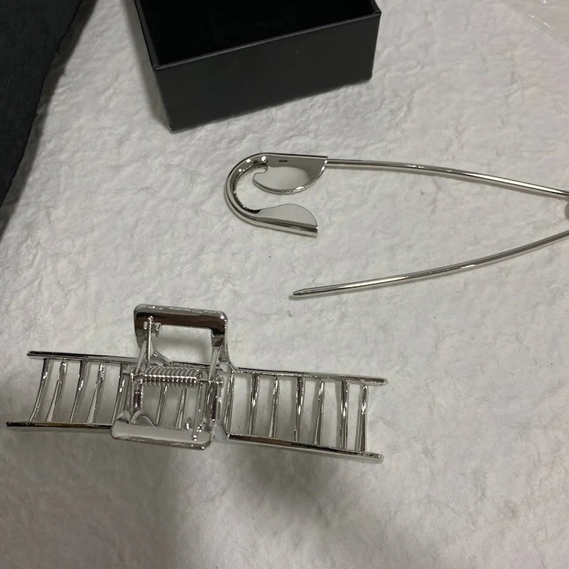 Safety Metal Pin Hair Claws for Women Girls Hair Accessories