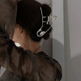Safety Metal Pin Hair Claws for Women Girls Hair Accessories