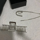 Safety Metal Pin Hair Claws for Women Girls Hair Accessories