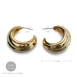 AMORITA POP Metal Hoop Earrings