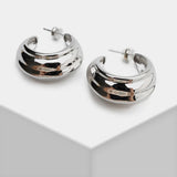 AMORITA POP Metal Hoop Earrings