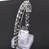 21cm*11mm Stainless Steel Chain Link Bracelet Hot Biker Punk Gift