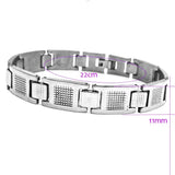 Stainless Steel ID Bracelet Name Bangle for Women
