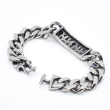 Skull Stainless Steel Men's Bracelet Biker Punk Jewelry
