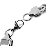 Stainless Steel ID Bracelet Chain Link B087