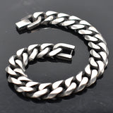 Stainless Steel Men Bracelet Cuban Links & Chains Bangle Accessory