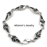 Skull Stainless Steel Bracelet Biker Punk Rock High KB553