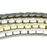 Stainless Steel Snake Chain Bracelet Hand Chain 22.5cm*7mm