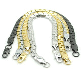 Stainless Steel Snake Chain Bracelet Hand Chain 22.5cm*7mm